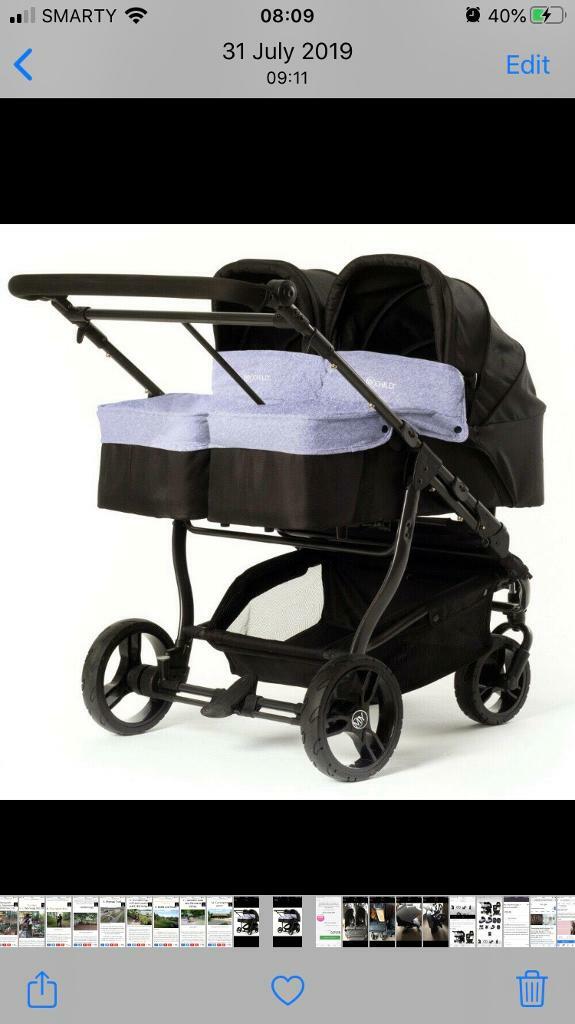 my child double buggy
